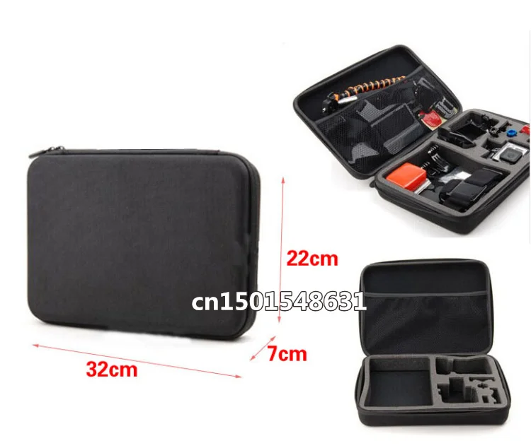 

Go Pro accessories Shockproof Protect Case Carry Bag Box Big Hero 1, 2, 3+ 4 Large