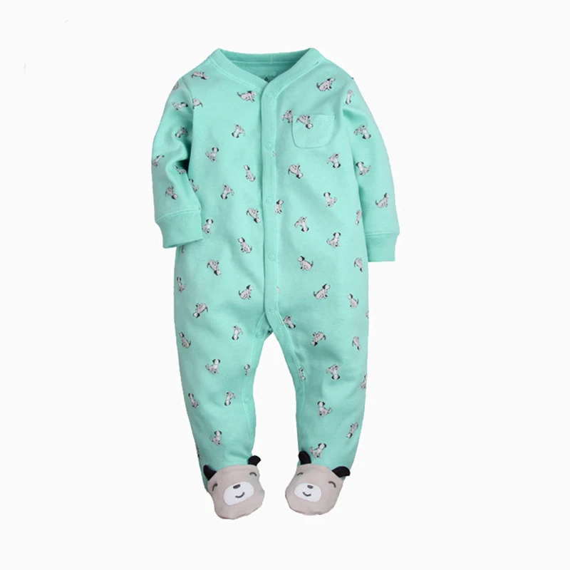 Mono De bebé recién nacido De manga larga De algodón Animal bebé niña ropa Infantil Mono De bebé recién nacido De manga larga De algodón Animal bebé niña ropa Infantil