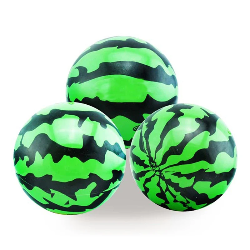 3pcs Inflatable Watermelon Ball Children Inflatable Toys Ball Bounces