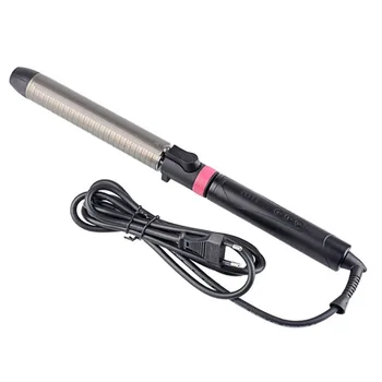 

LICE titanium Hair Curler Curling Wand Iron Rotatable Hair Styler Wet&Dry Tongs Curly Hair Styling Tools Temperature Adust(Eu