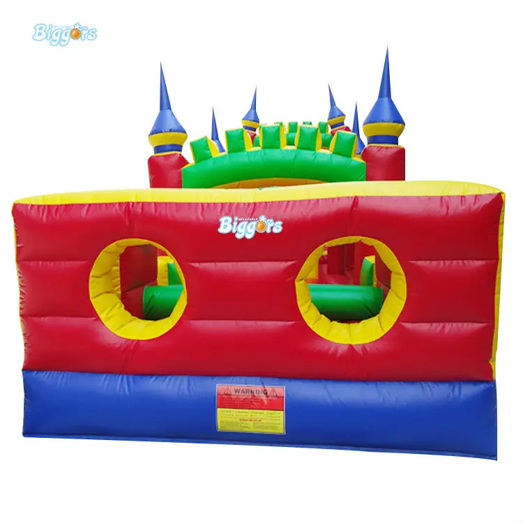

Inflatable Biggors 6 in 1 Combo Sports Games Inflatable Obstacle Course For Kids Fun