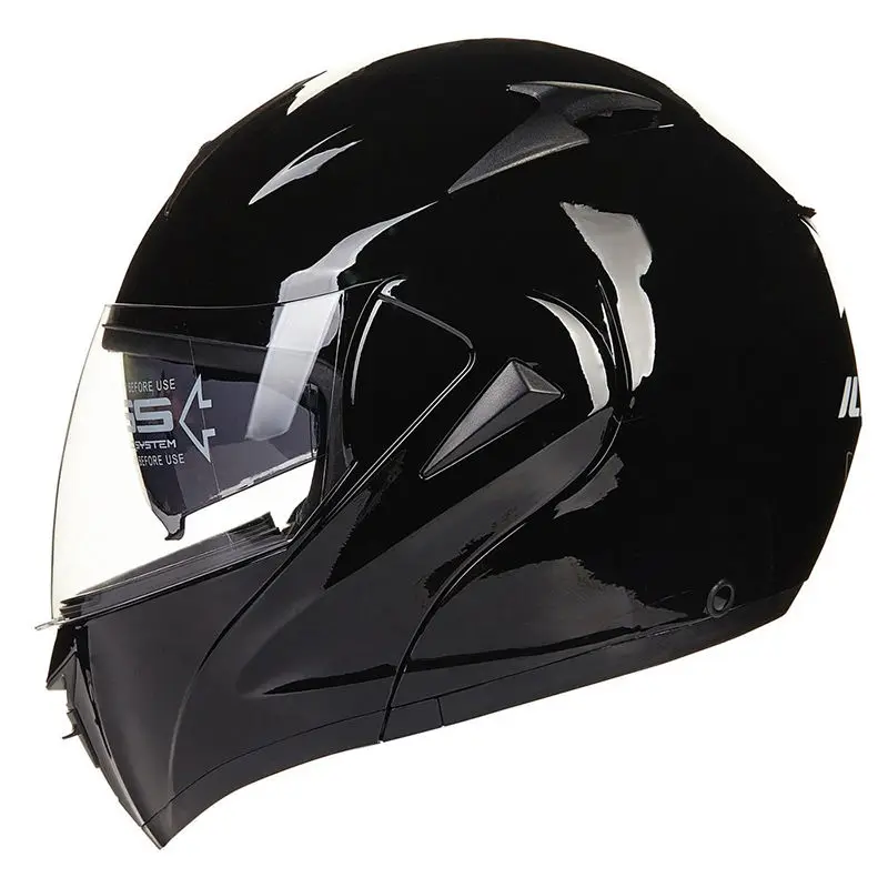 DOT Motorcycle Helmet Inner Removeable Flip Up Dual Visor Full Face Motorcycle Helmet Open Face Motorcross Road Bike MOTO Helmet