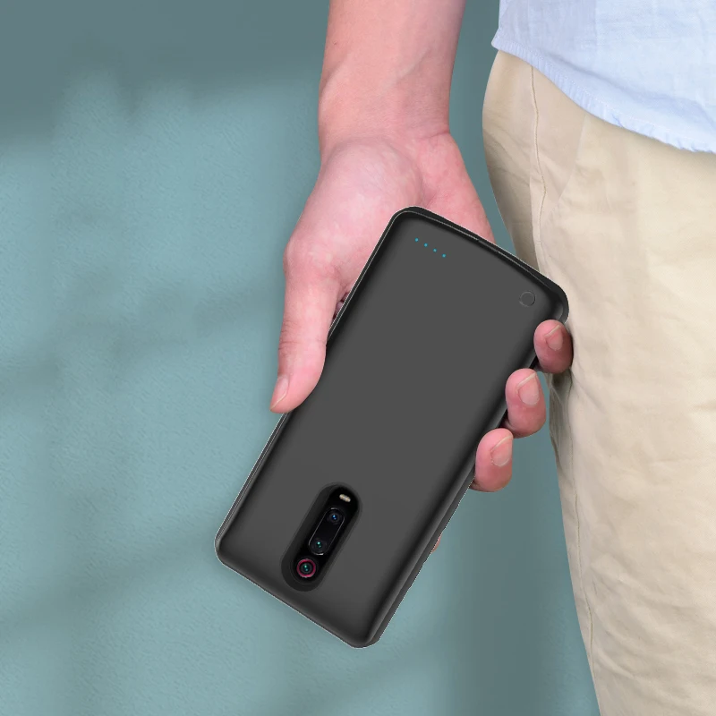 Высококачественный чехол с внешним аккумулятором на 6500 мАч для Redmi K20/K20Pro