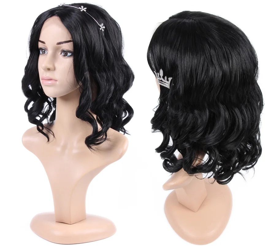 Alileader парики на кружеве 16 дюймов длинные волнистые темные корни синтетические парики для черных женщин 3 цвета черный коричневый парик для волос
