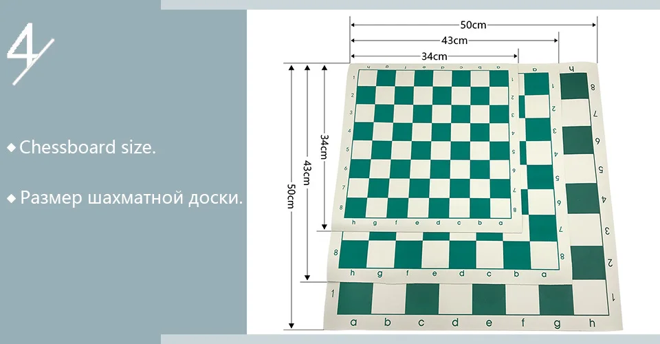 2  (4)Yernea High-quality Chess Games Set Portable Outdoor Sports Chess Games Shoulder Straps Travel Plastic Chess Pieces