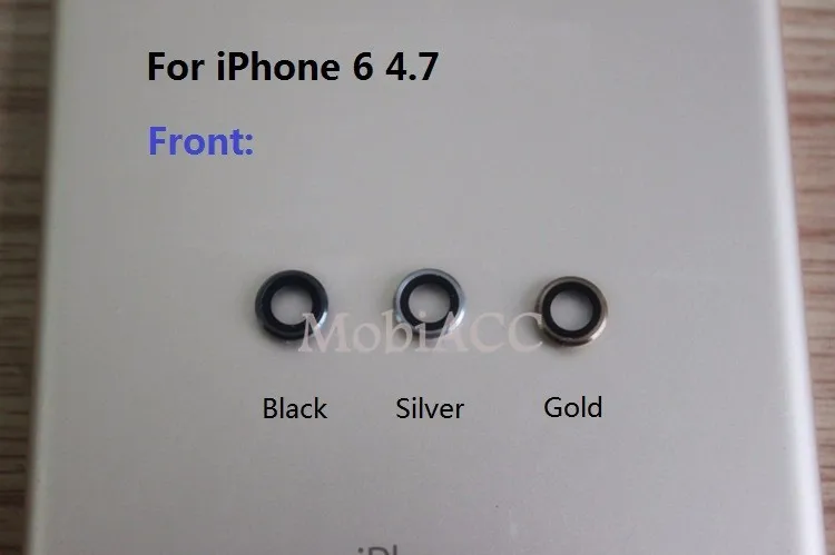 Объектив камеры для iPhone 6; задняя крышка сапфировое стекло объектив камеры с металлической рамкой для iPhone 6 4,7"