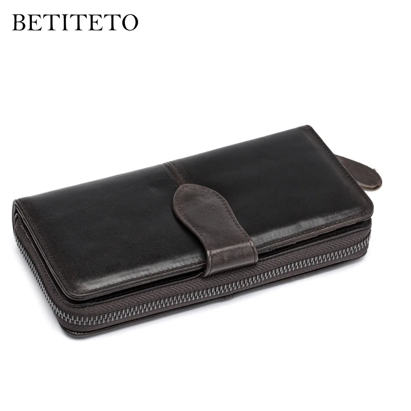 

Betiteto Brand Genuine Leather Men Wallet Male Coin Purse Carteras Kashelek Handy Money Bag Portomonee Partmone Cuzdan Partmone