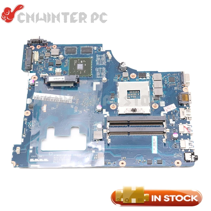 Материнская плата NOKOTION для ноутбука Lenovo G500 материнская VIWGP/GR LA 9631P HM76 DDR3 HD8570 2 Гб