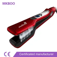 Newest Personalized Hair Straightener Hair Flat Iron Professional Steampod Hair Straightener Electric Steam Hair Straightener
