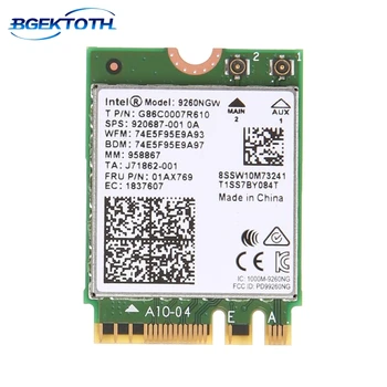 

For Intel Wireless-AC 9260NGW Bluetooth NGFF Dual Band 802.11ac 1730M WiFi Card APR-19