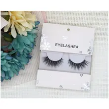 Натуральные накладные ресницы Накладные ресницы макияж настоящие 3D накладные ресницы из норки ресницы для красоты серебряные снежные коробки