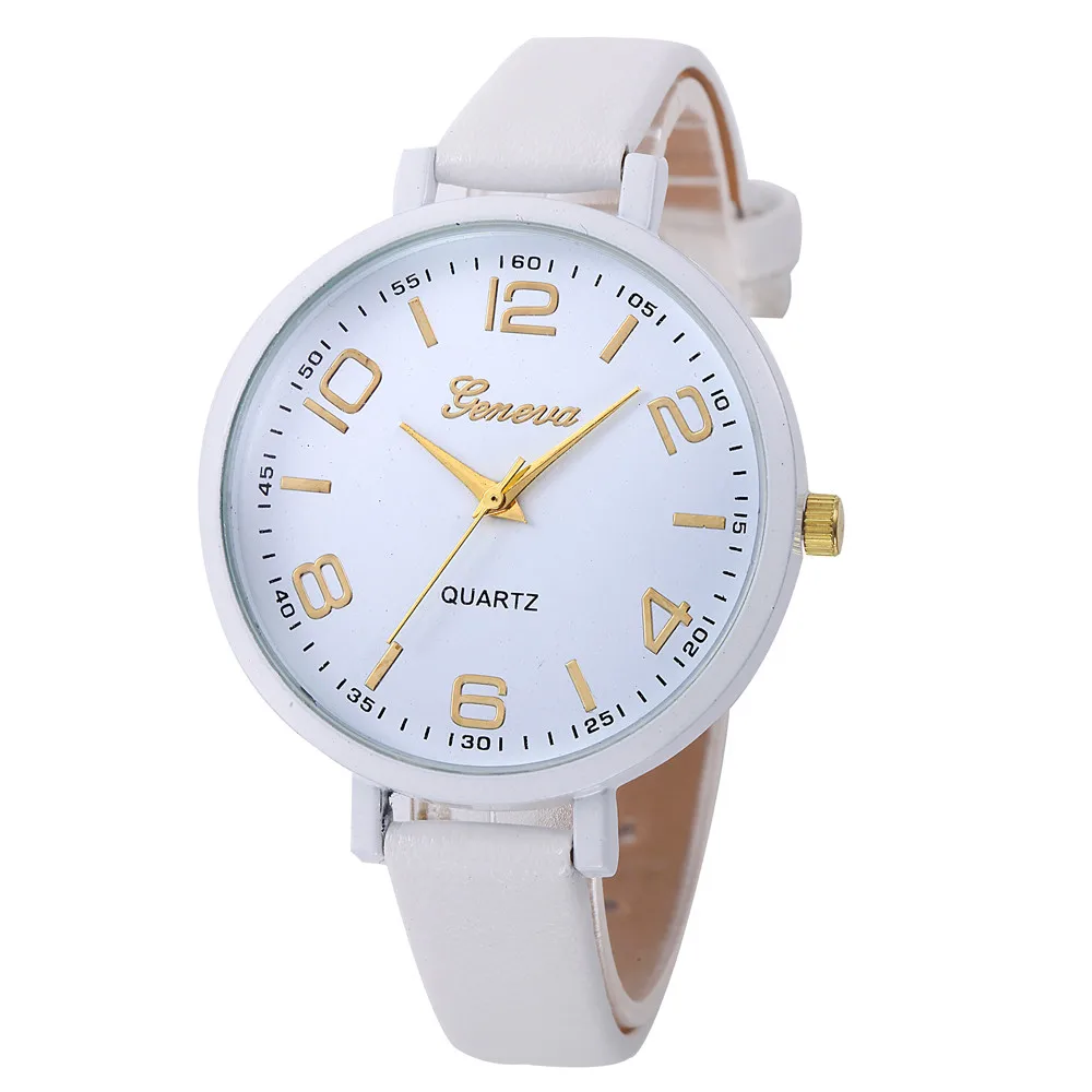 

#5001 Women Casual Checkers Faux Leather Quartz Analog Wrist Watch reloj mujer New Arrival Freeshipping Hot Sales