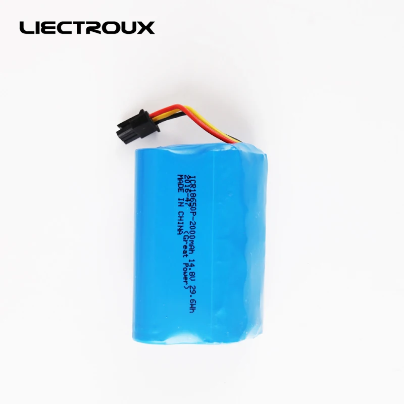 Для Q7000) Liectroux Батарея для робот-пылесос, 2000 мА/ч, литий-железо, 1 шт./упак., инструмент для очистки Запчасти
