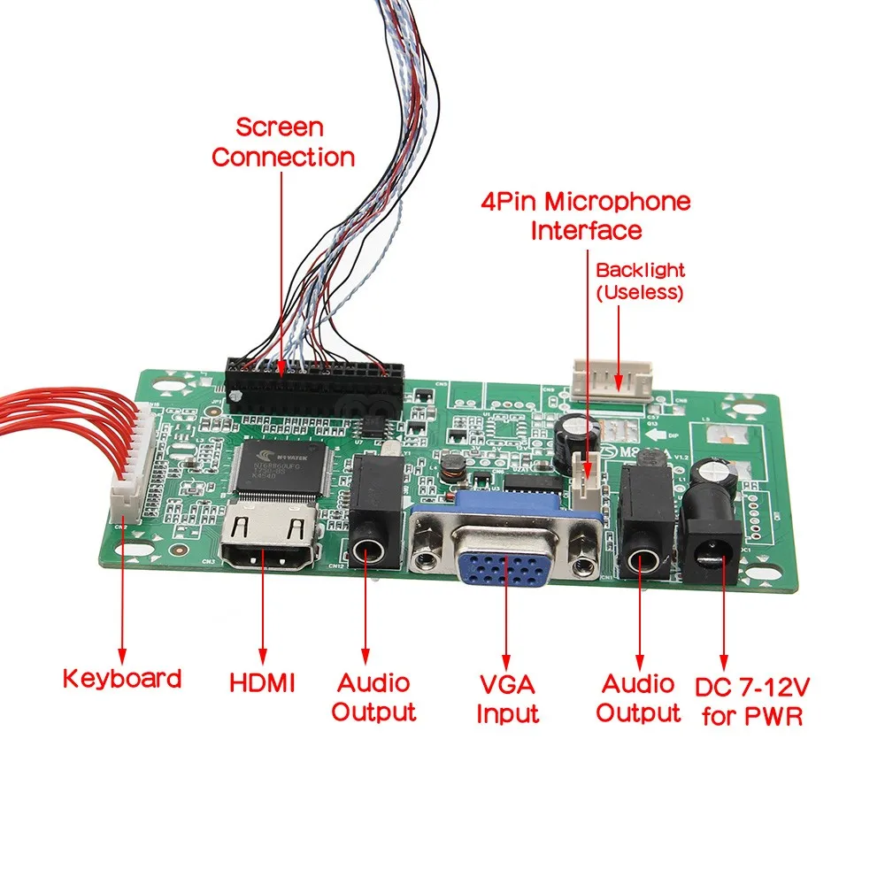 Raspberry Pi \ Orange Pi \ планшетный ПК 10,1 дюйма 2K 2560x1600(16:10) TFT ЖК-дисплей+ eDP V1.1 HDMI привод плата