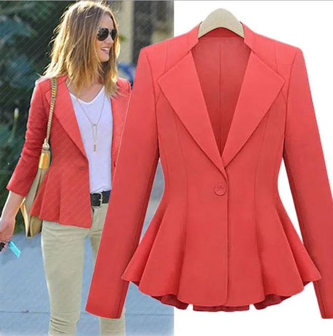 Primavera Verano formal Trajes de vestir para las mujeres