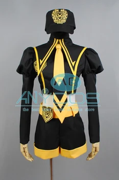 

Vocaloid Len Anime Halloween Cosplay Costumes Yellow Version For Women