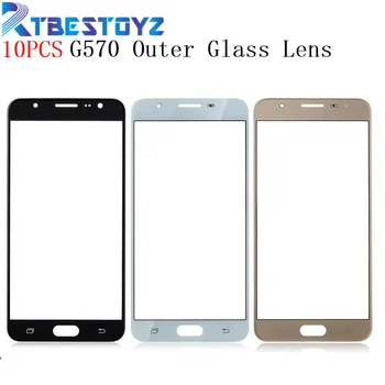 

RTBESTOYZ 10PCS/lot Front Outer Glass Lens J5Prime Cover Panel Lens For Samsung Galaxy J5 Prime J5Prime G570F On5 2016 G570