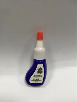 

Professional 2pcs blue Permanent Makeup Micro pigment Set Eyebrow Micoblading Tattoo Pigment