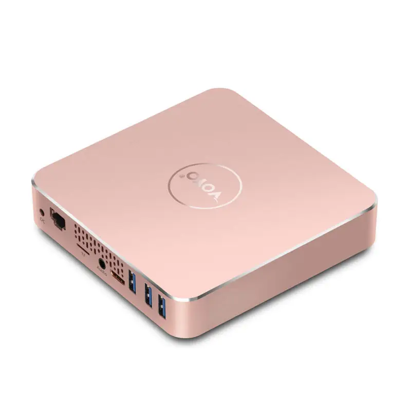 VOYO Mini PC Intel Apllo lake N3450 Quad Core 4096*2304 ROM HDMI WIFI Windows10 TV BOX 4G RAM 64G SSD Multi-language Media Box