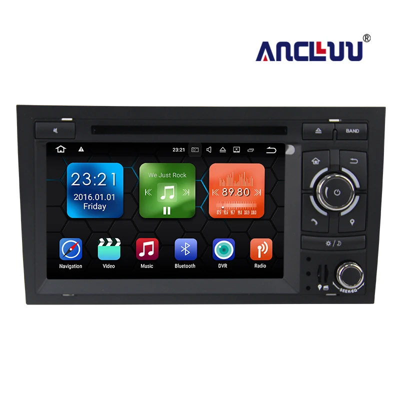 Android 9.0 2G RAM Car DVD GPS Navigator for Audi A4 GPS (2002-2008) Audi S4/RS4/8E/8F/B9/B7 car radio With GPS Bluetooth wifi