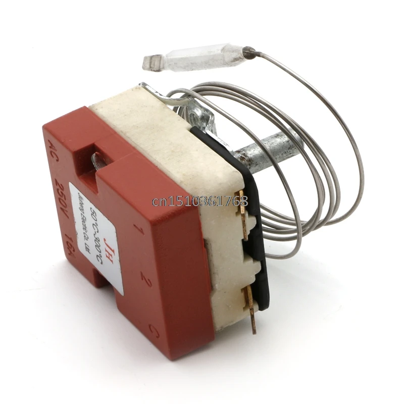 Переключатель термостата с циферблатом для электрической духовки переменного тока 220 В 16А 50-300C градусов# Y05# C05