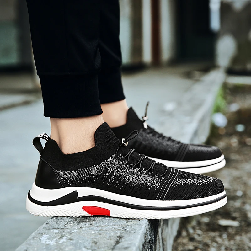 

2018 new Fashion Men Casual Shoes Spring Autumn Mens Casual Shoes Breathable Flats High Quality Walking Shoes 5