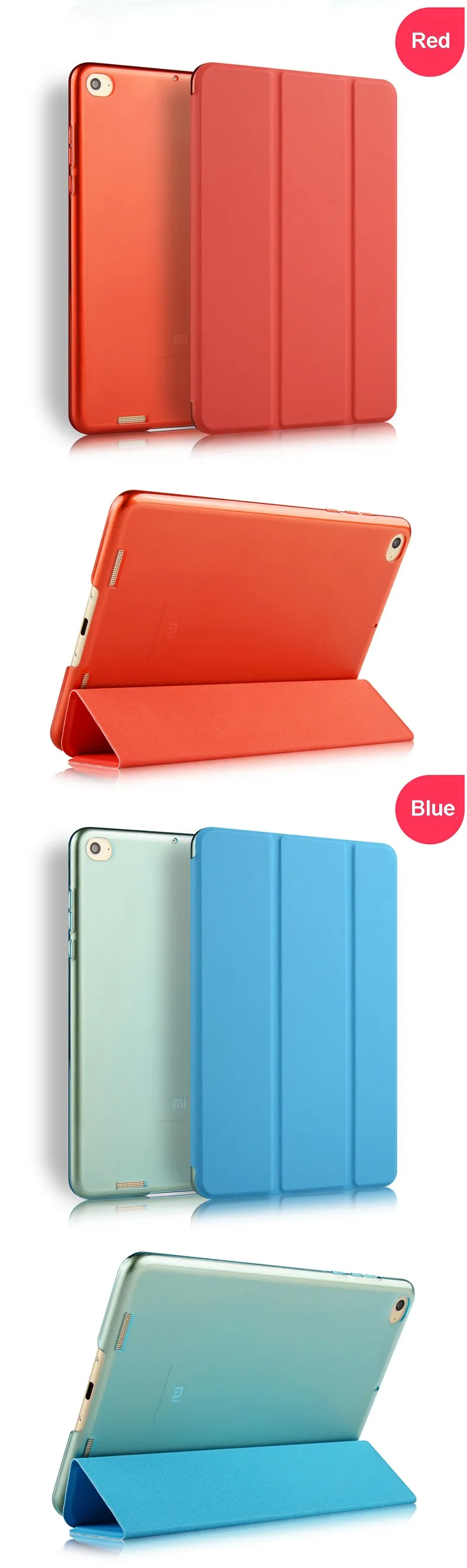 Ультратонкий чехол из искусственной кожи для Xiaomi Mi pad 1, вес 7,9 дюйма, чехол-светильник из жесткого поликарбоната для Xiaomi Mi Pad 1+ стилус+ пленка