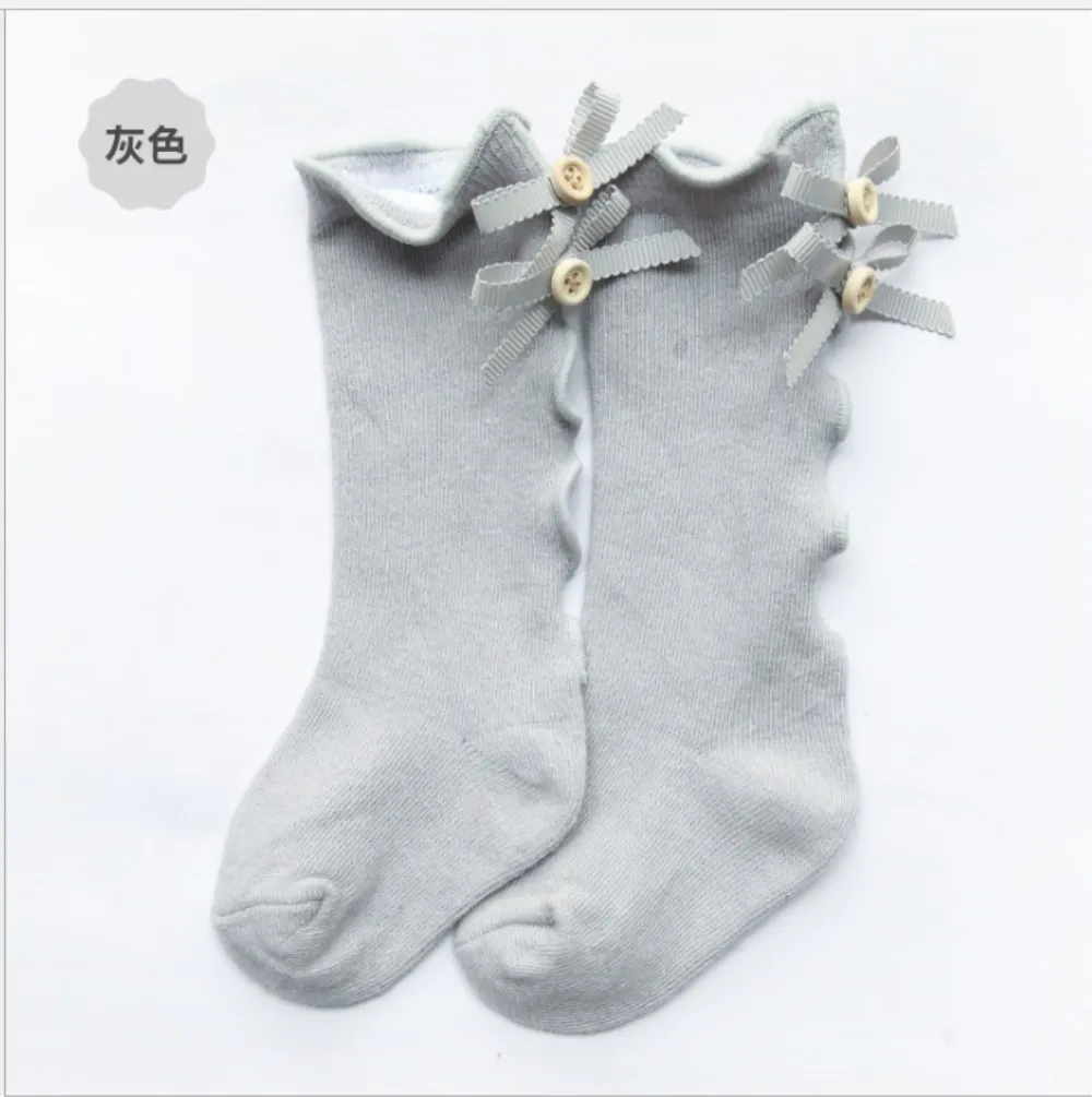 Новые брендовые Теплые Зимние гольфы для новорожденных девочек носки для маленьких девочек Нескользящие носки От 0 до 3 лет - Цвет: C