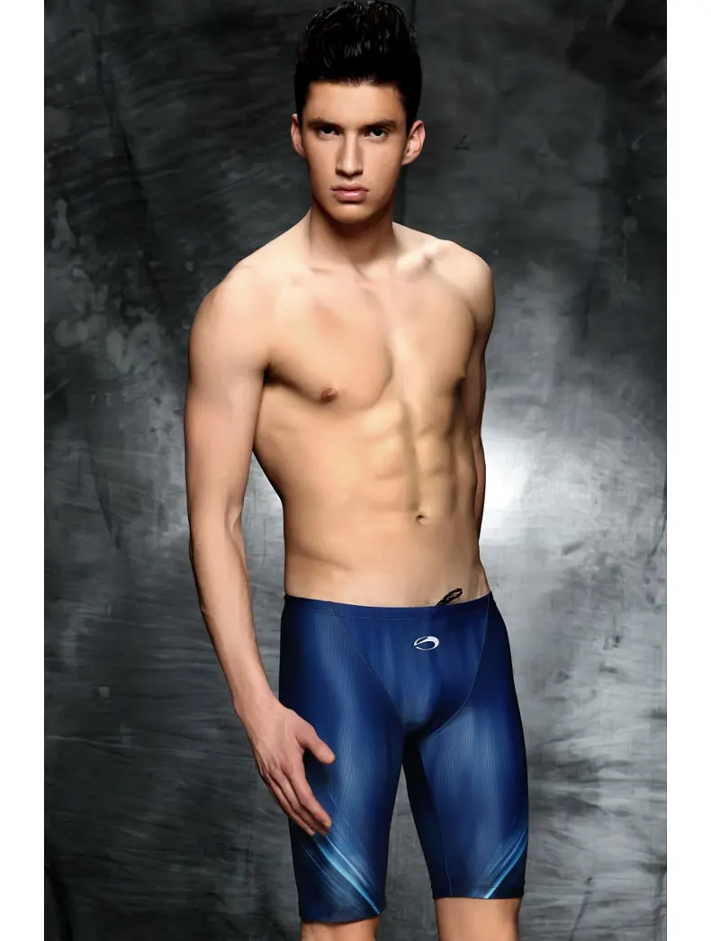 Phinikiss Men's Tight-fitting Swimsuit Trousers Professional Racing Swim  Trunks | eBay