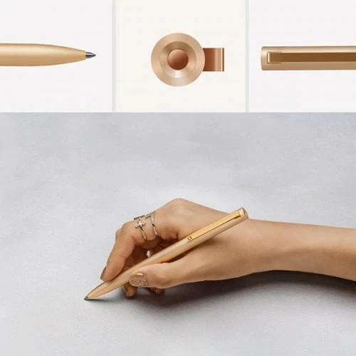 Оригинальные ручки Xiao mi jia из алюминиевого сплава, металлические ручки для вывесок, 0,5 мм, ручки для подписи mi Xiomi
