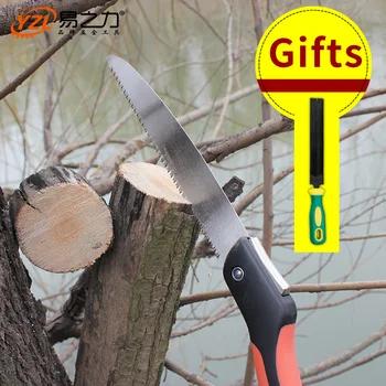 

New Portable Home Manual Pruning Hacksaws Garden Folding Trimming Saw Pruning Garden Household Anti-skip Hand Steel Sawing Tool