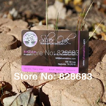 

Free shipping 200pcs Transparent Plastic card with CMYK printing on single side matte face-size 85.5X54X0.36mm