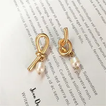 Нежные серьги, MS серьги с жемчугом, асимметричные серьги с натуральным жемчугом, серьги