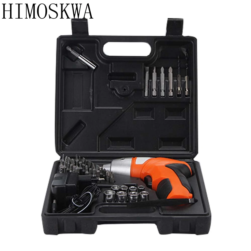 

HIMOSKWA 4.8v Electric Screwdriver Lithium Battery Rechargeable Multi-function cordless Electric Drill