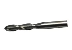 5 шт. 6 мм 1/4 "хвостовик 2 Флейта сверла со сферическим концом CNC зуб фрезы для гравировки карбида вольфрама спиральный резак тиснение CEL 52 мм