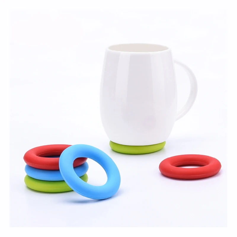 

Coasters for Drinks Art Bar Tea Coffee Table Mug Beer Bottle Beverages Absorbent for Wine Glass Rubber round Cup Mat