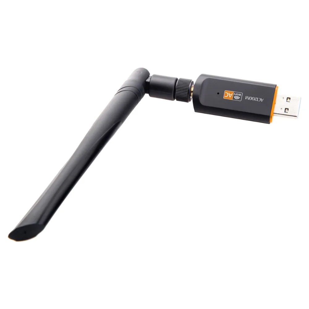 Двухдиапазонный беспроводной Wi Fi адаптер 1200 Мбит/с USB 3 0 с антенной для ноутбука и