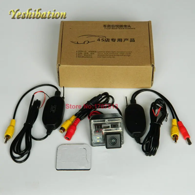 

Автомобильная камера заднего вида yeshibing, беспроводная камера заднего вида HD для Mazda speed 6/Mazda Speed Atenza CCD с ночным видением