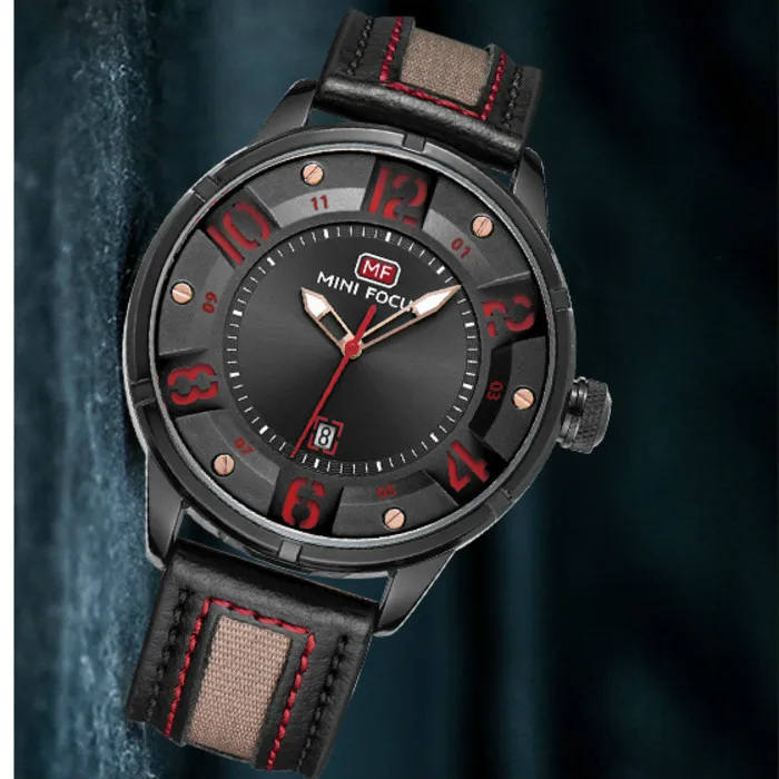 

MINI FOCUS New 2018 Top Fashion Quartz Watch Brand Sport Men Wrist Watches Famous Male Clock Montre Hodinky Relogio Masculino
