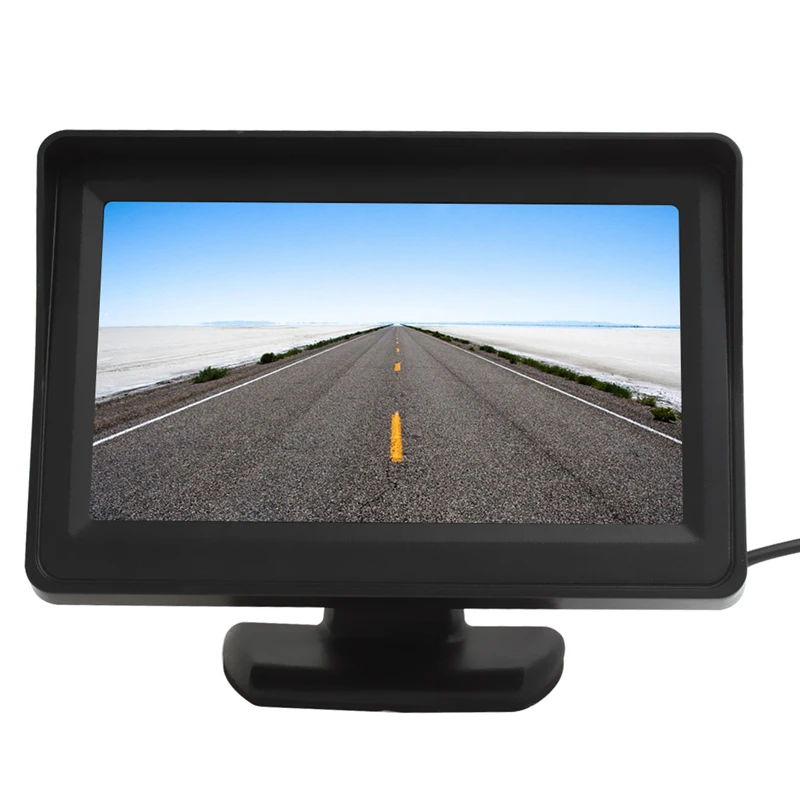 12V / 24V 4,3 zoll TFT LCD Parkplatz Rückfahr Monitor Auto Rück Backup Monitor 2 Video eingang Fit für Reverse Kamera DVD 12V / 24V 4,3 zoll TFT LCD Parkplatz Rückfahr Monitor Auto Rück Backup Monitor 2 Video eingang Fit für Reverse Kamera DVD
