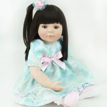 50 см силиконовые куклы для новорожденных и малышей игрушки, реалистичные 20 дюймов принцесса для маленьких девочек младенцев куклы малыш Рождественские подарки подарок на день рождения