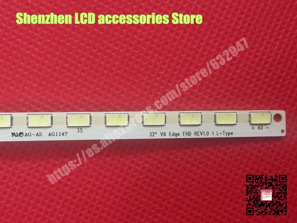  2piece/lot FOR konka LED32R7000PD 32 V6 FHD REV1.0 3660L-0373A 1piece=40LED 404MM (Left and right)