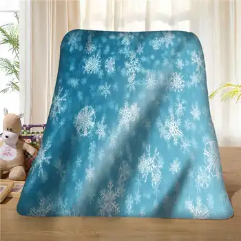 

Custom Snowflake-Ice-Structure (1) Blanket Soft Fleece DIY Your Picture Decoration Bedroom Sofa Multi Size#928-01-74