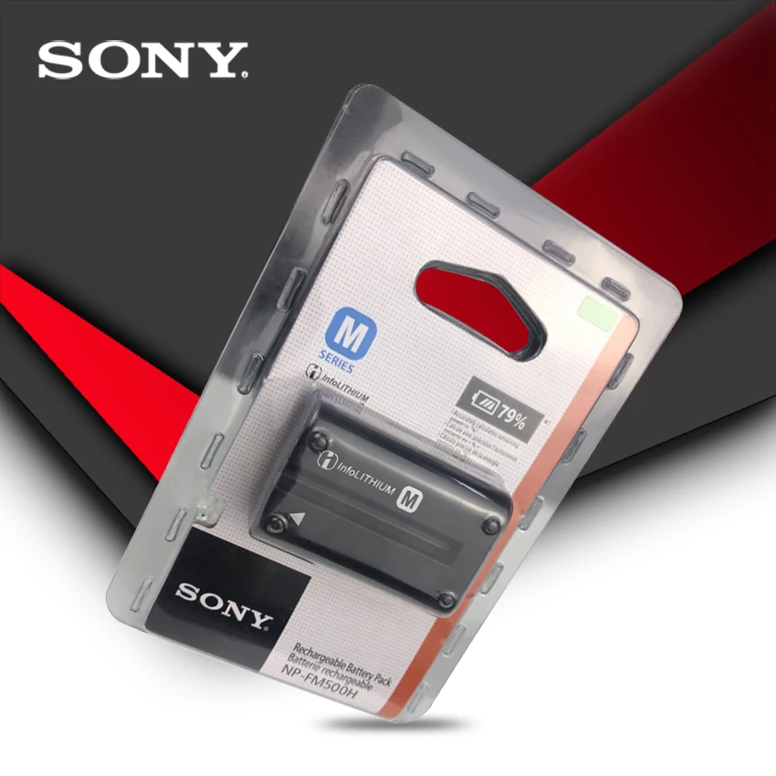Оригинальный аккумулятор для Фотоаппарата Sony NP FM500H FM50 A57 A65 A77 A450 A560 A580 A900 A58 A99 A550 A200