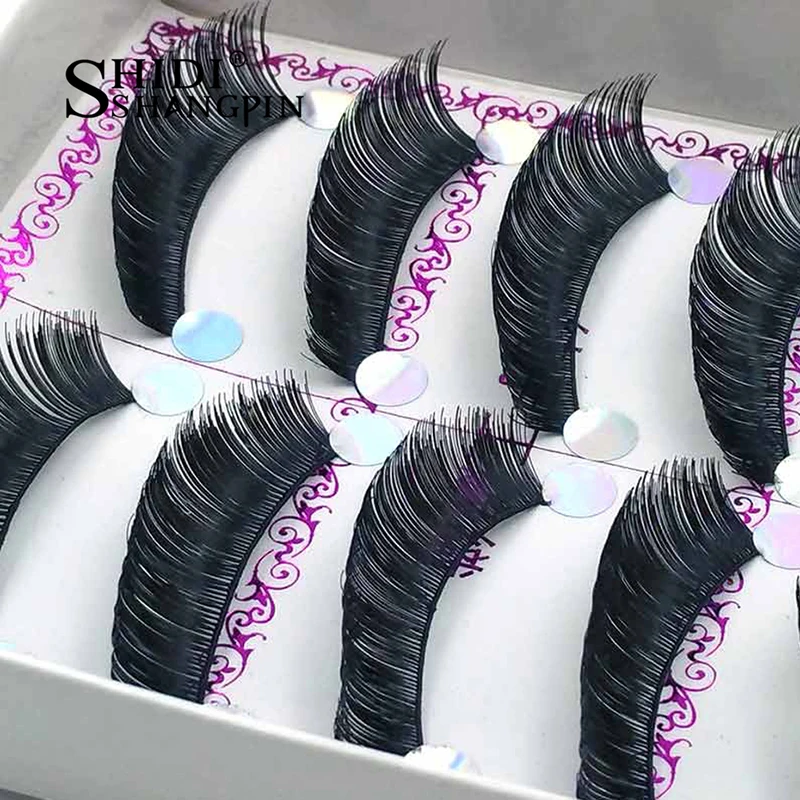 

New Kit Eyelashes Full Strip Eye lash Handmade Long Smoker Eyelash Makeup Party Club Super Thick Eyelashes Cilios Soft
