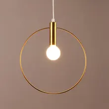 Modern Art lamp Iron Chandelier Restaurant Bar Cafe club dining room living room pendant light circle Nordic pendant lamp nordic fashion pendant lamp adjustable living room bedroom dining room kitchen restaurant bar club market cage light chandelier