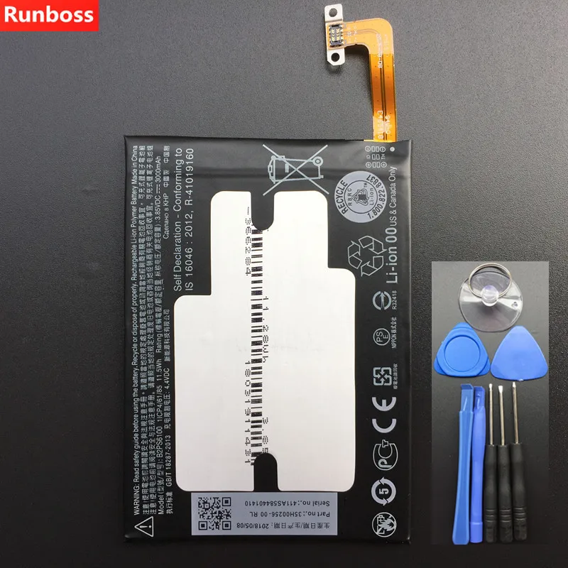 

New Original Replacement Battery B2PS6100 For HTC ONE M10 / HTC 10 3000mAh 3.85V Mobile Phone Batteries