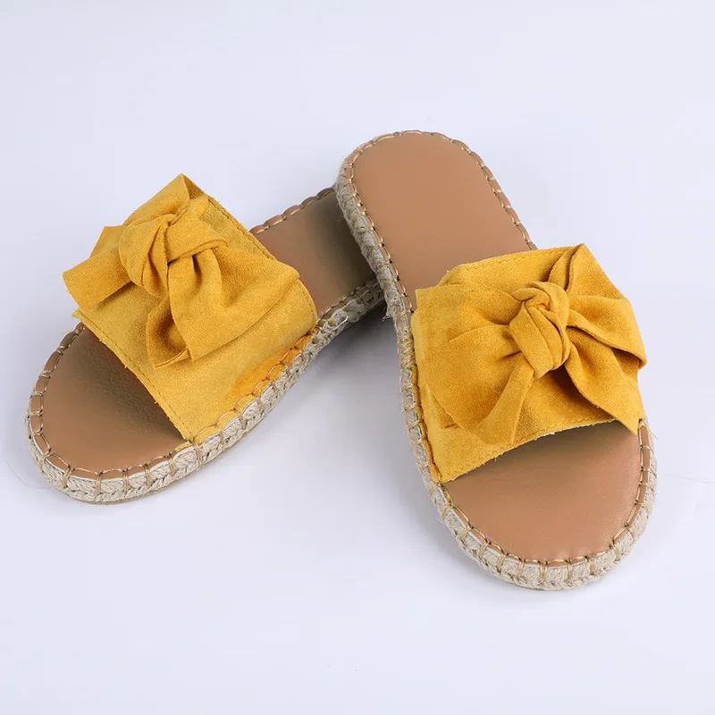 

Oeak Summer Slippers Women Summer Bow Summer Sandals Slipper Indoor Outdoor Flip-flops Beach Shoes Female Fashion Shoes 36-43