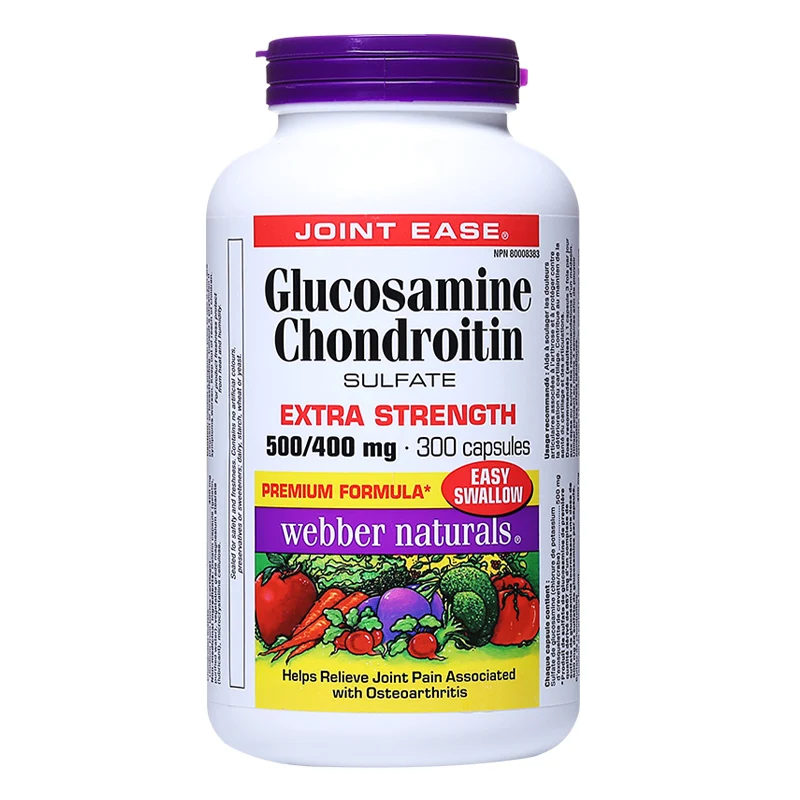 

Free shipping Glucosamine Chondroitin EXTRA STRENGTH 500/400 mg 300 pcs