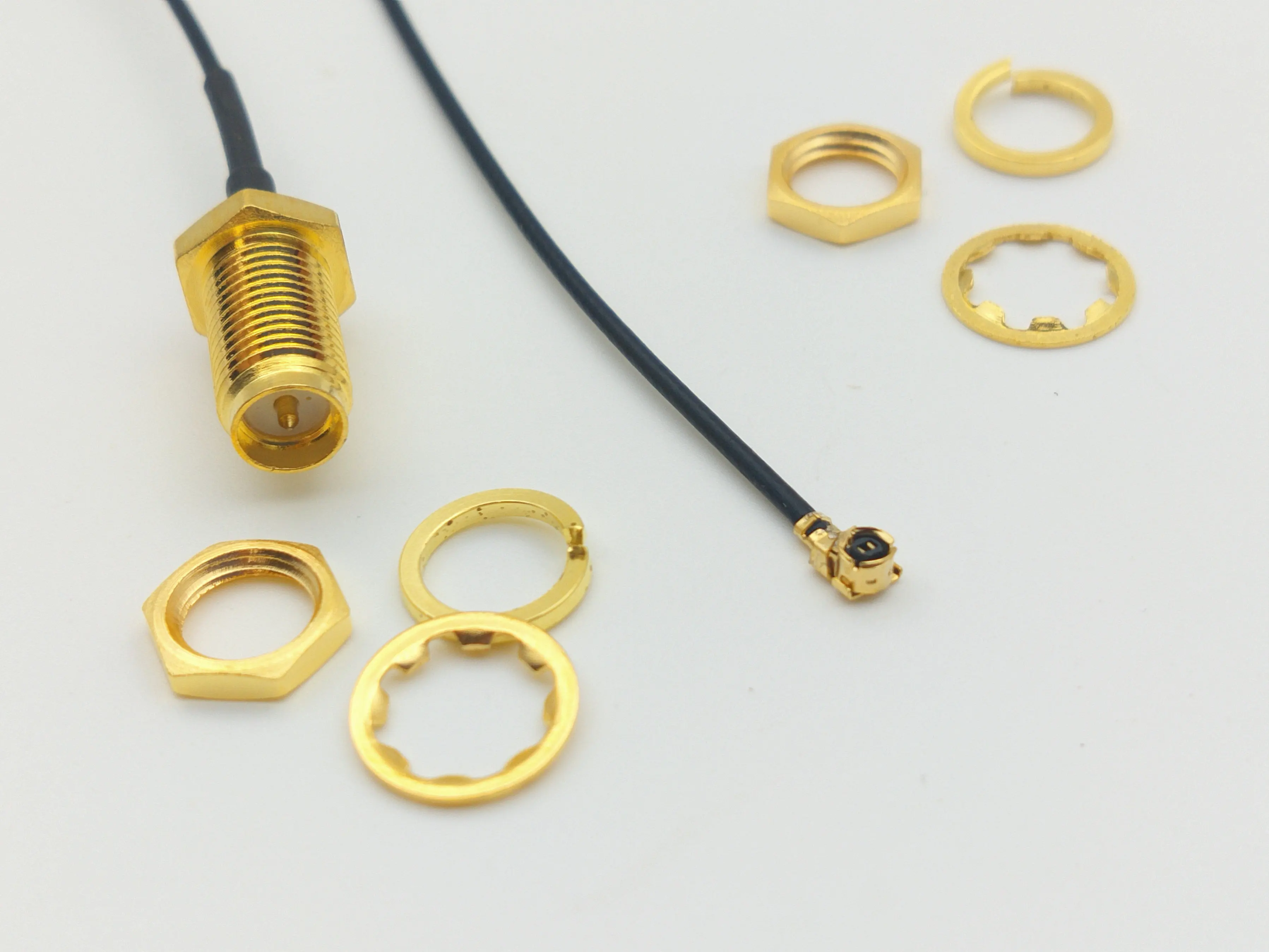 

1000PCS IPX to RP-SMA Jack Male SMA to IPX 1.13 Cable Pigtail PCI WiFi Cord wireless router